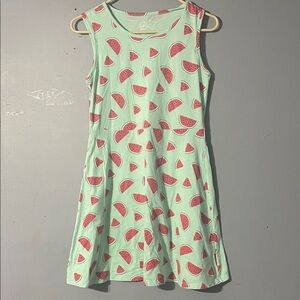 Wonder Nation Mint Watermelon Slice Dress